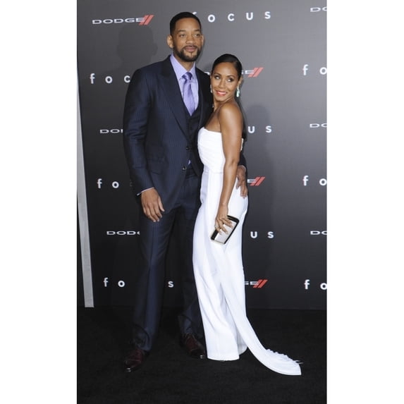 Jada Pinkett Smith Will Smith At Arrivals For Focus Premiere Tcl Chinese 6 Theatres Los Angeles