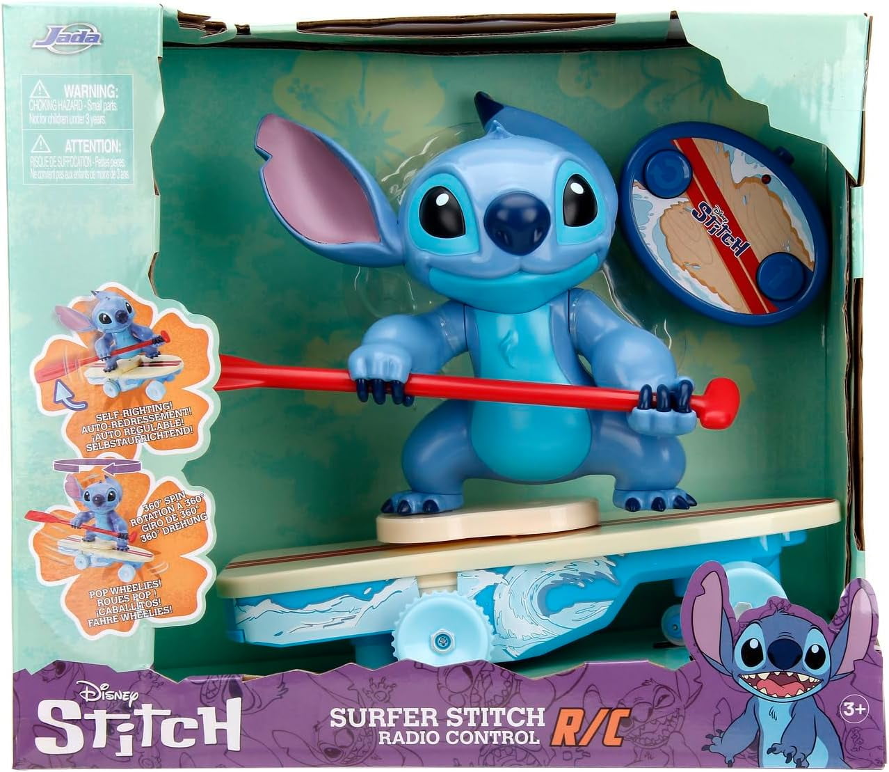 Jada Radio Control SURFER STITCH with Surfboard