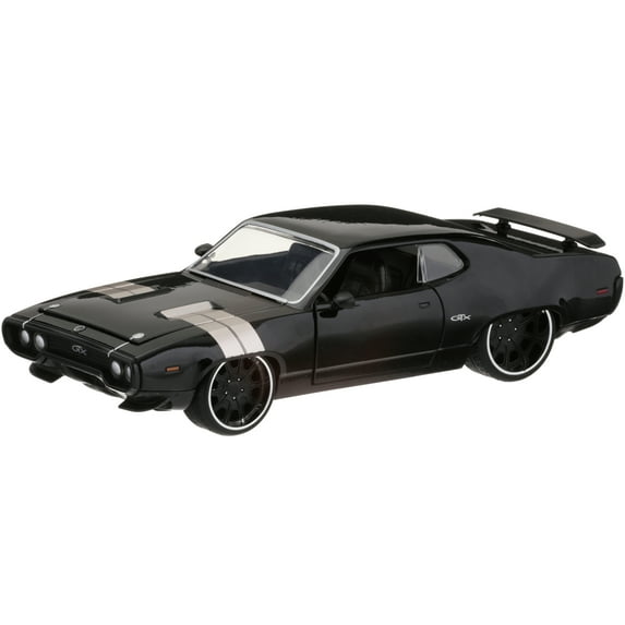 Jada Toys 1:24 Fast & Furious 8 Dom's '72 Plymouth GTX Play Vehicle