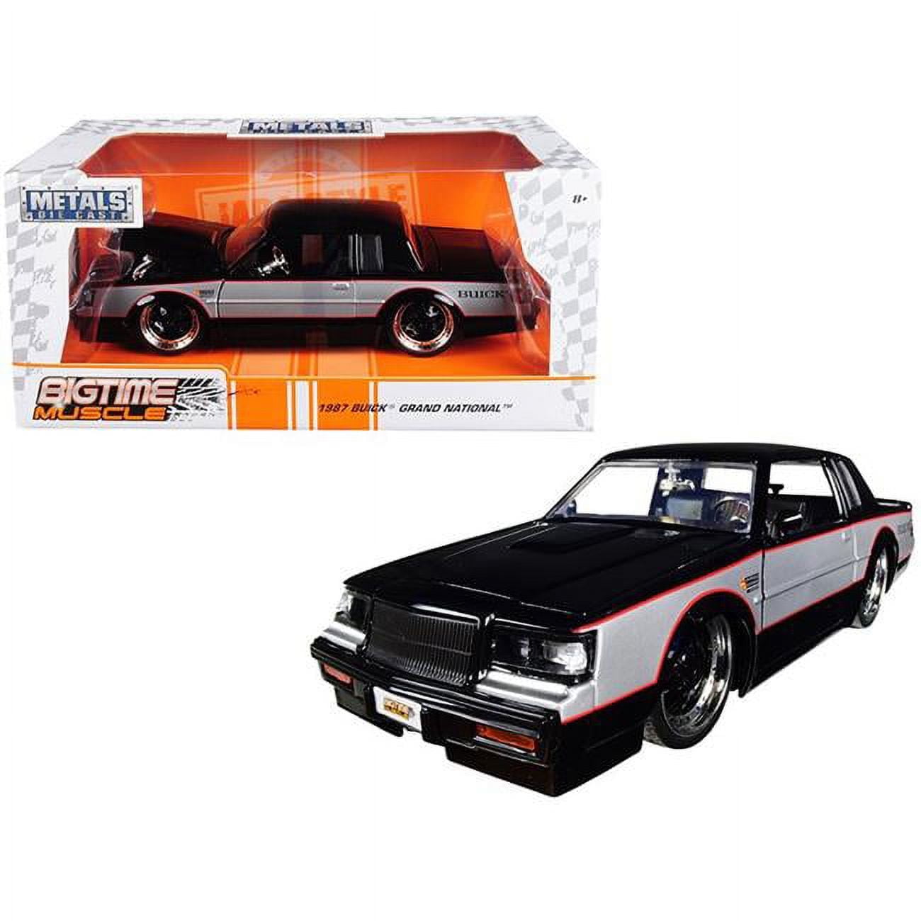 ミニカー Jada 1987 BUICK GRAND NATIONAL 1/24 Jada Toys 1:24 Scale 1987 Buick Grand National Car Play Vehicle