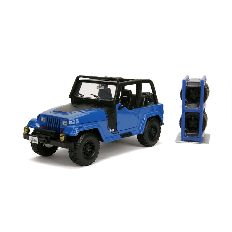 w/RACK &amp; WHEELS 1992 JEEP WRANGLER ミニカー w/RACK & WHEELS 1992 JEEP WRANGLER ミニカーの通販 by ITUKL