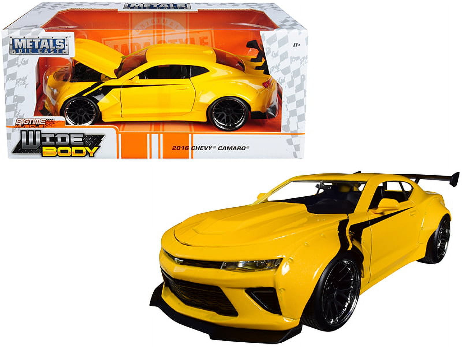 Jada Toys 1:24 Scale 2016 Chevy Camaro SS Widebody Car Toy