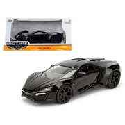 Jada Toys 124 Scale Bigtime Muscle Series Lykan Hypersport Black Toy CarSelections May Vary