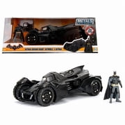 Jada Toys 1 isto 24 Arkham Knight Batmobile with Diecast Batman Figure Model Car
