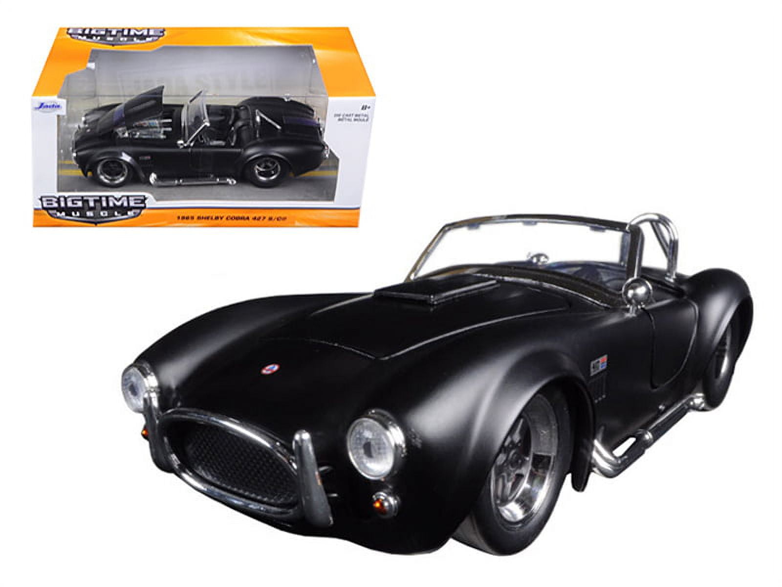 【新品未開封】JadaTOYS 1965 SHELBY COBRA 427S/C Amazon.com: Big Time Muscle 1:24 1965 Shelby Cobra 427 S/C