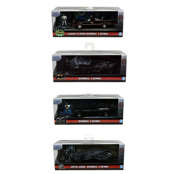 Jada Toys 253213006 Batman Batmobile 1:32 Scale Die-cast Toy Car-Black