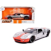 Jada Toys 31324 2005 Ford GT Stripe Bigtime Muscle 1 by 24 Diecast Model Car Play VehicleSelections May Vary