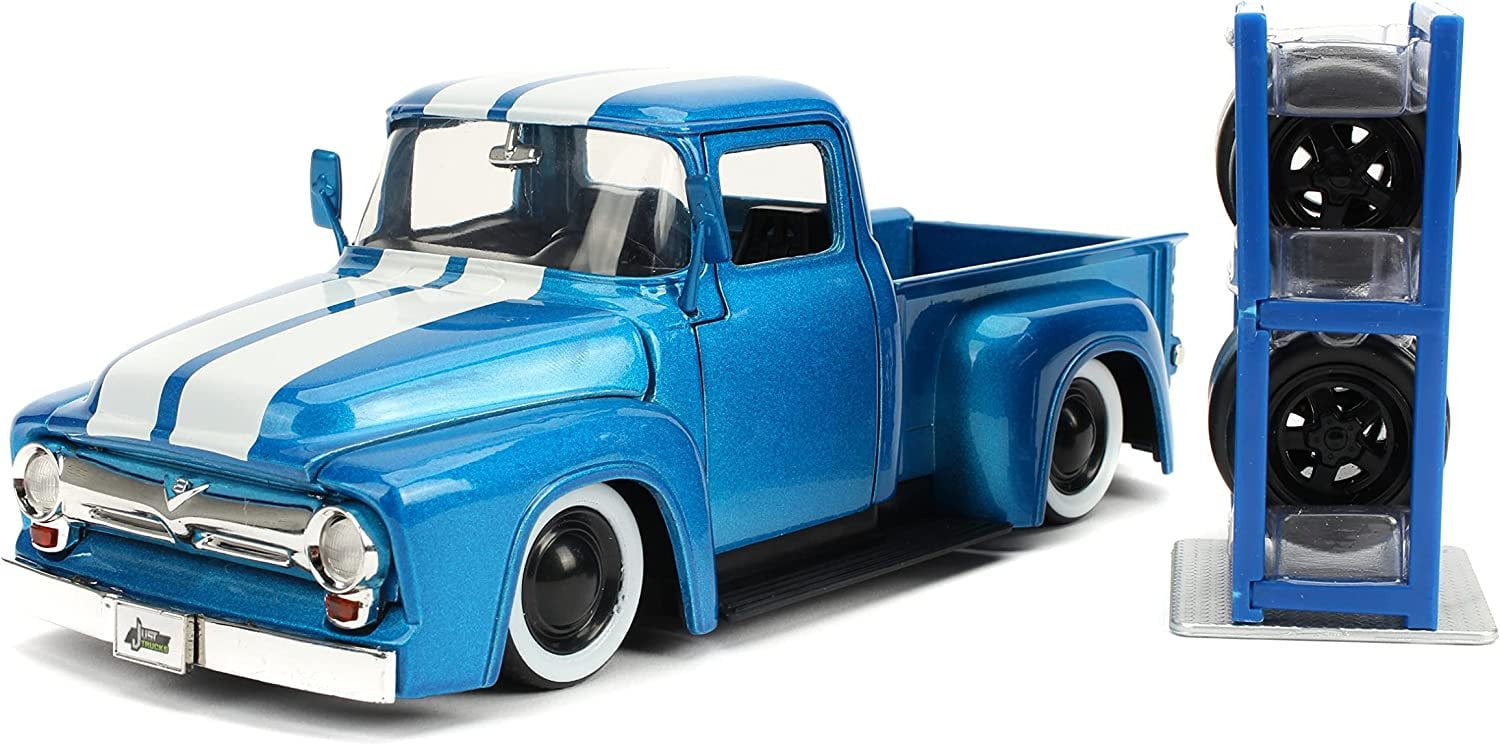 M.H ）新品・保管品JADAジャダトイズ　1956 Ford F-100 Jada Just Trucks Series: 1956 Ford F100 Pickup w/ Extra