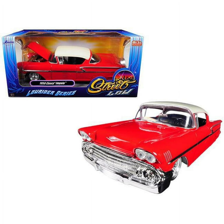 1958 Chevrolet ミニカー シルバーJADA1/24