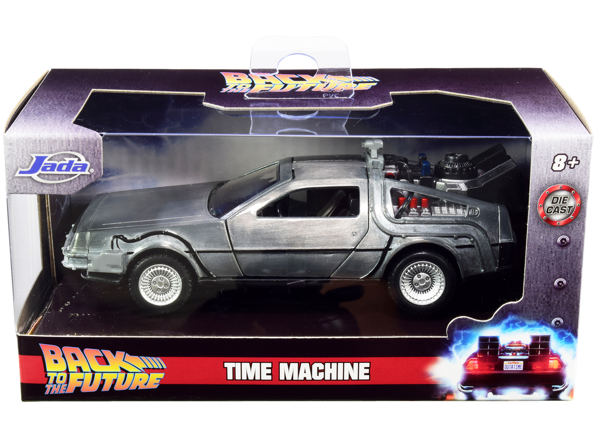 Jada Toys Back to The Future Diecast Car - Time Machine