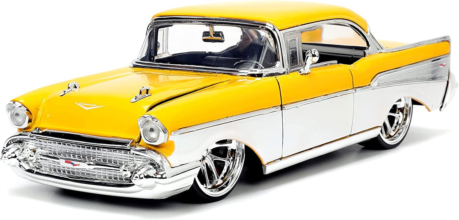 Jada Toys Big Time Muscle 1:24 1957 Chevy Bel-Air Die-cast