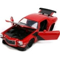 thumbnail image 1 of Jada Toys Big Time Muscle 1:24 1971 Chevy Camaro Z28 Die-cast Car Red/Black, Toys for Kids and Adults(Selections May Vary), 1 of 8