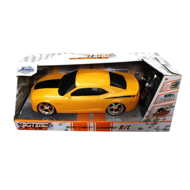 Jada Toys 34196 Modèle Voiture 1/24 Chevrolet Camaro 1985 Rouge - Jada Bigtime Muscle Camaro Rouge Diecast 34196