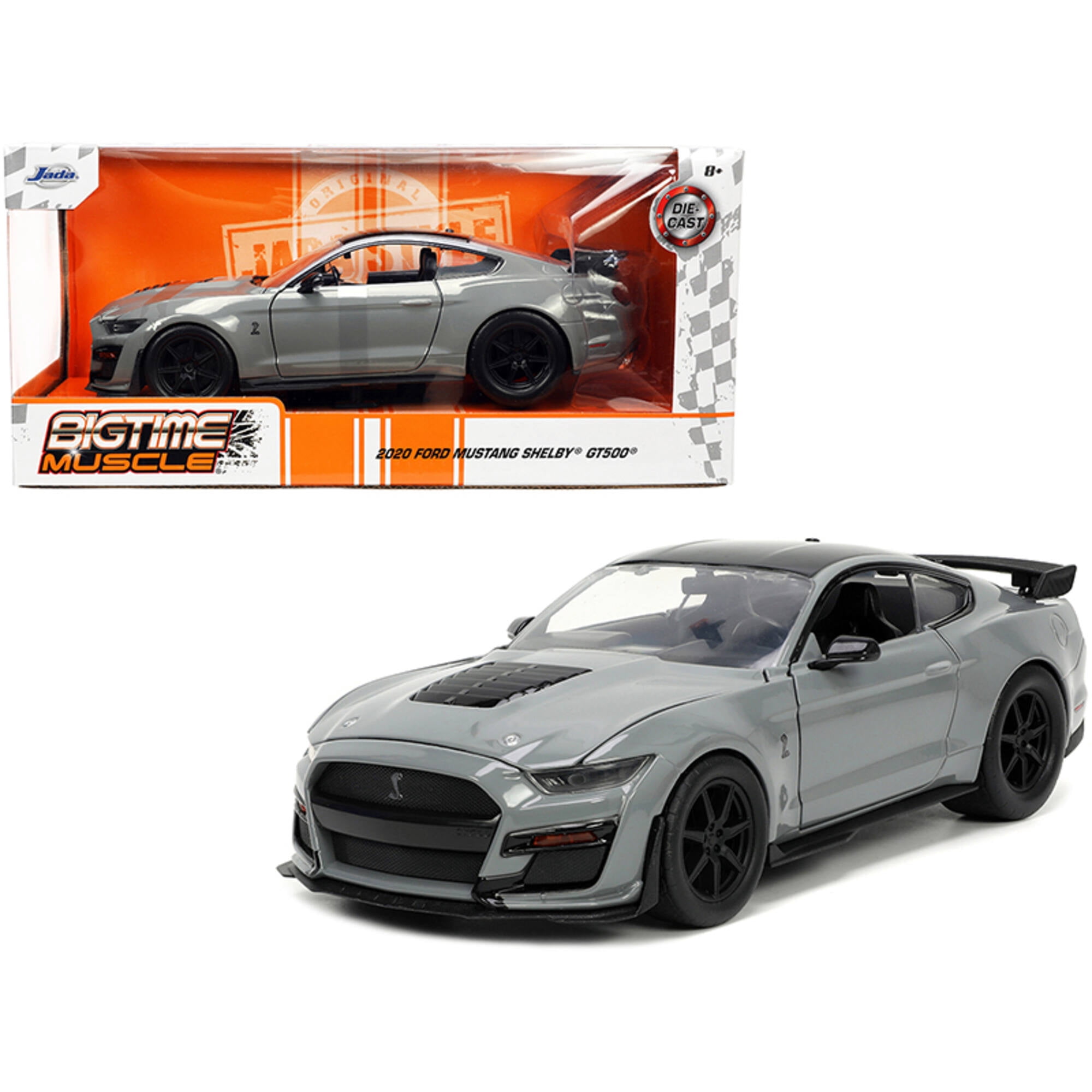 Jada Toys Big Time Muscle 2020 Shelby GT500 Die-cast Car, Toys for