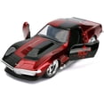 thumbnail image 1 of Jada Toys DC Comics 1:32 Harley Quinn 1969 Chevy Corvette Stingray Die-cast Car, Toys for Kids and Adults, 1 of 7