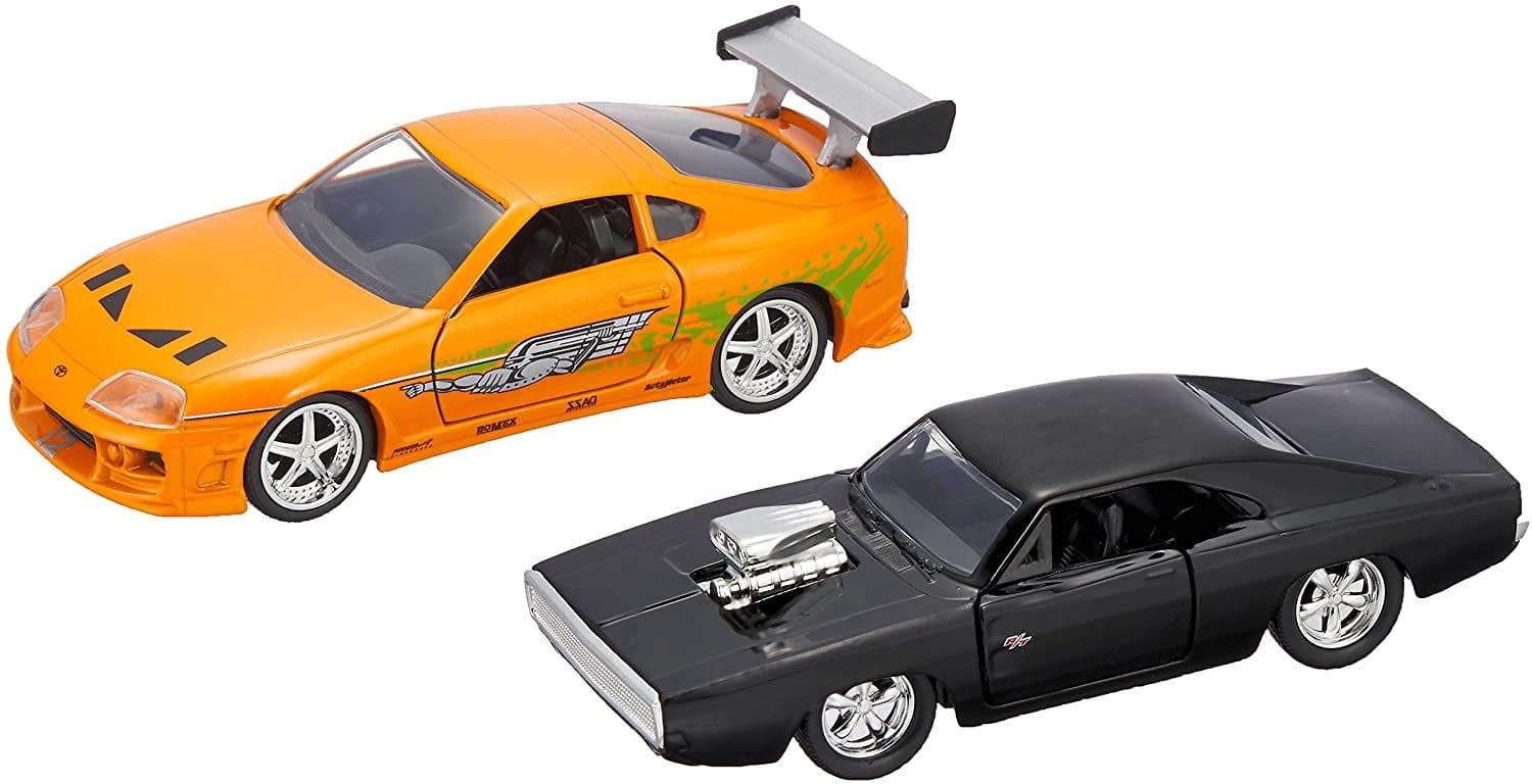 Jada Toys, Die-Cast Vehicle Pack, 2-Pack 1:32 Scale, Fast
