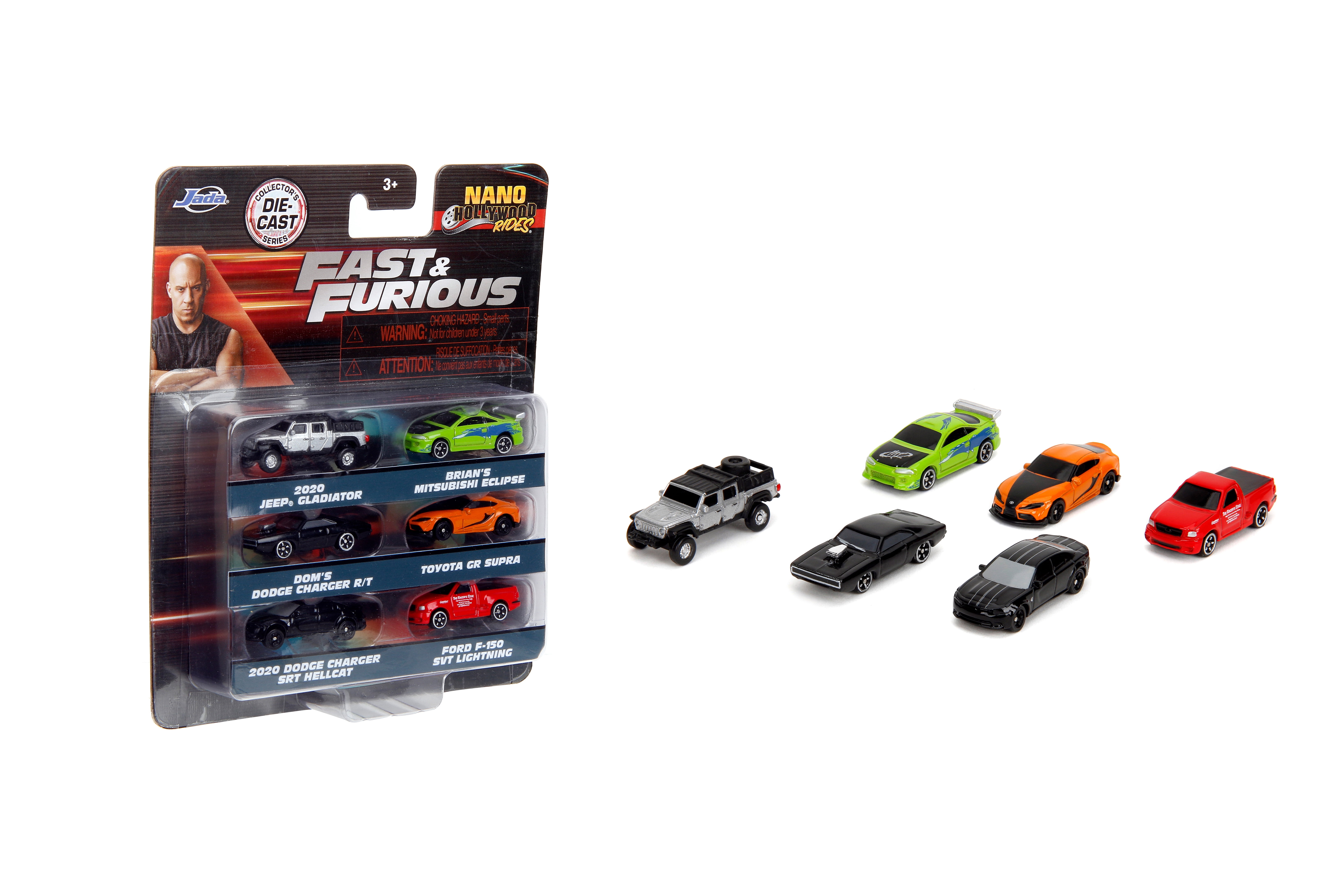Fast & Furious ミニカーセット Jada Toys Fast & Furious 1.65