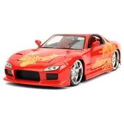 Jada Toys Fast & Furious Julius Mazda RX 7 124 Die Cast Car Play Vehicle