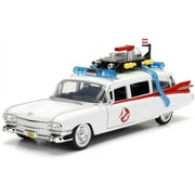 Jada Toys Ghostbusters 1:24 Ecto-1 Die-Cast Car Model Vehicles