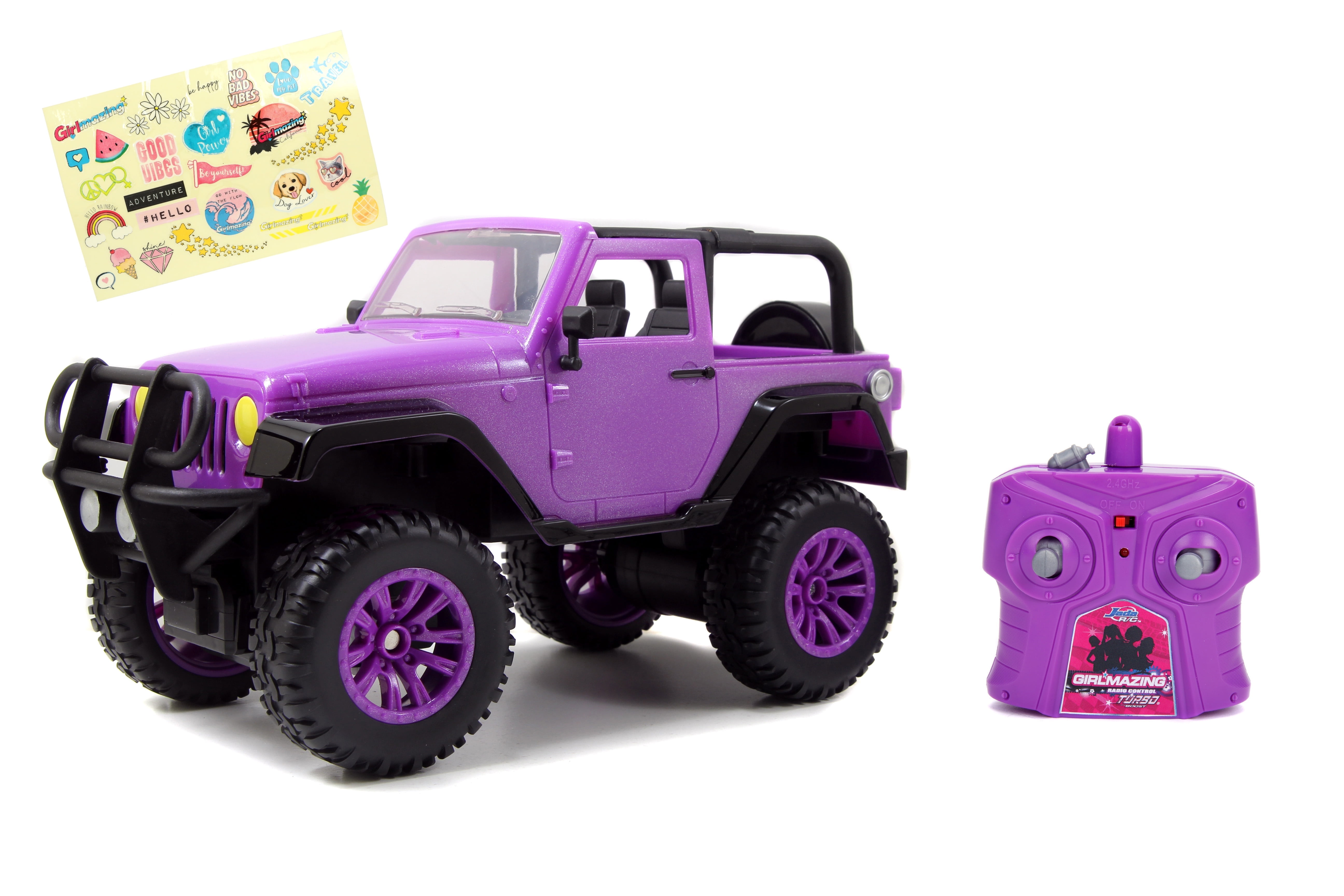 Girlmazing Jeep Wrangler Purple 1:16 Radio Control Cars