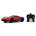 thumbnail image 1 of Jada Toys - Hollywood Rides 1:16 Spiderman Ford GT R/C, 1 of 8