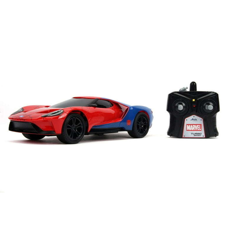 Jada Toys - Hollywood Rides 1:16 Spiderman Ford GT R/C - Walmart.com