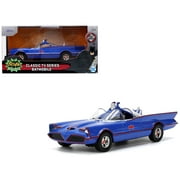 Jada Toys - Hollywood Rides - 132 1966 Batman Batmobile Animated Color Version