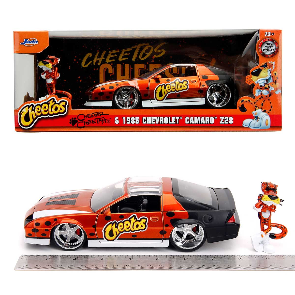 Amazon.com: Jada Toys Cheetos 1:24 1985 Chevy Camaro Z28 Die