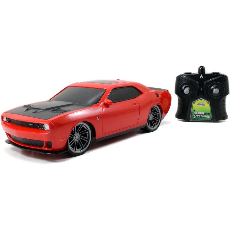 Jadatoys 1:24 Dodge Challenger SRT Hellcat année 2015 vert / noir