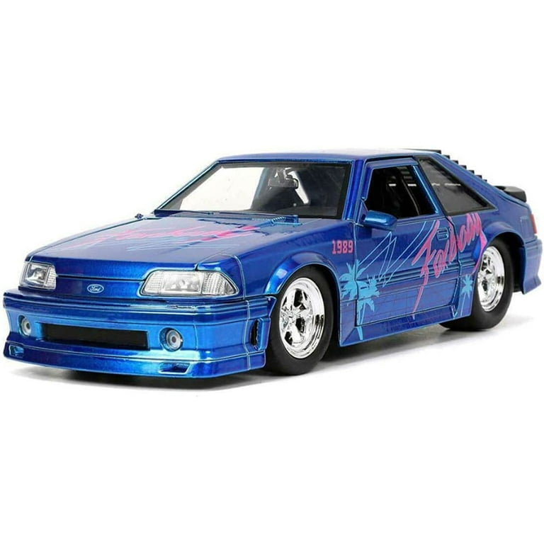 ミニカー I LOVE THE 1980&#39;s 1989 FORD MUSTANG GT Amazon | JADA TOYS 1:24 I LOVE THE 1980's 1989 FORD MUSTANG