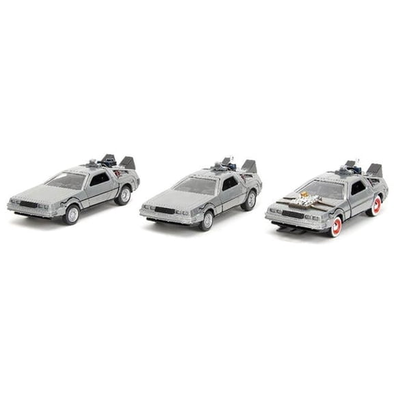 Jada Toys JAD33399 1-32 Scale Hollywood Rides Back to The Future DeLorean Time Machine Model Car