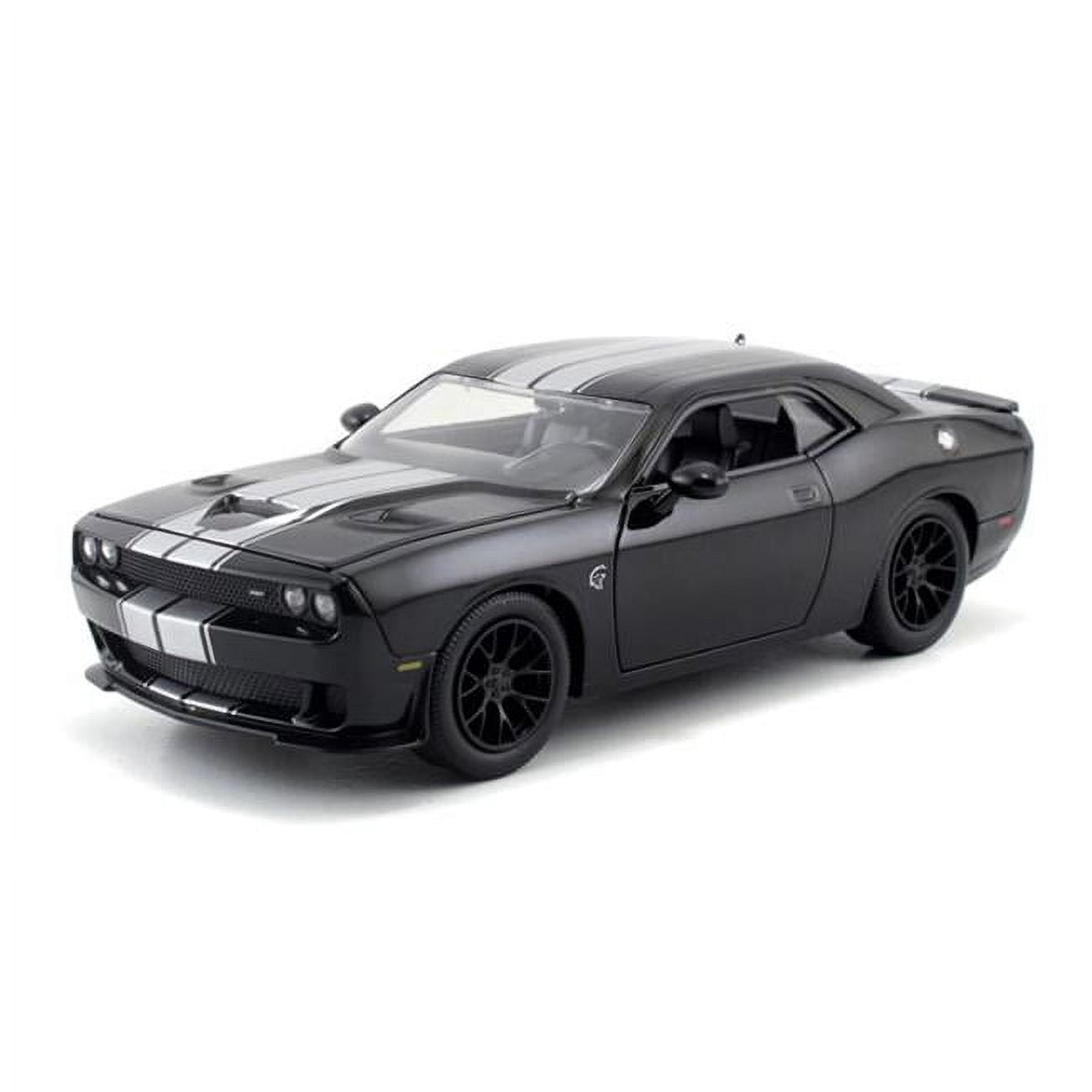Jada Toys JAD97600BKS 2015 Dodge Challenger SRT Hellcat in Glossy