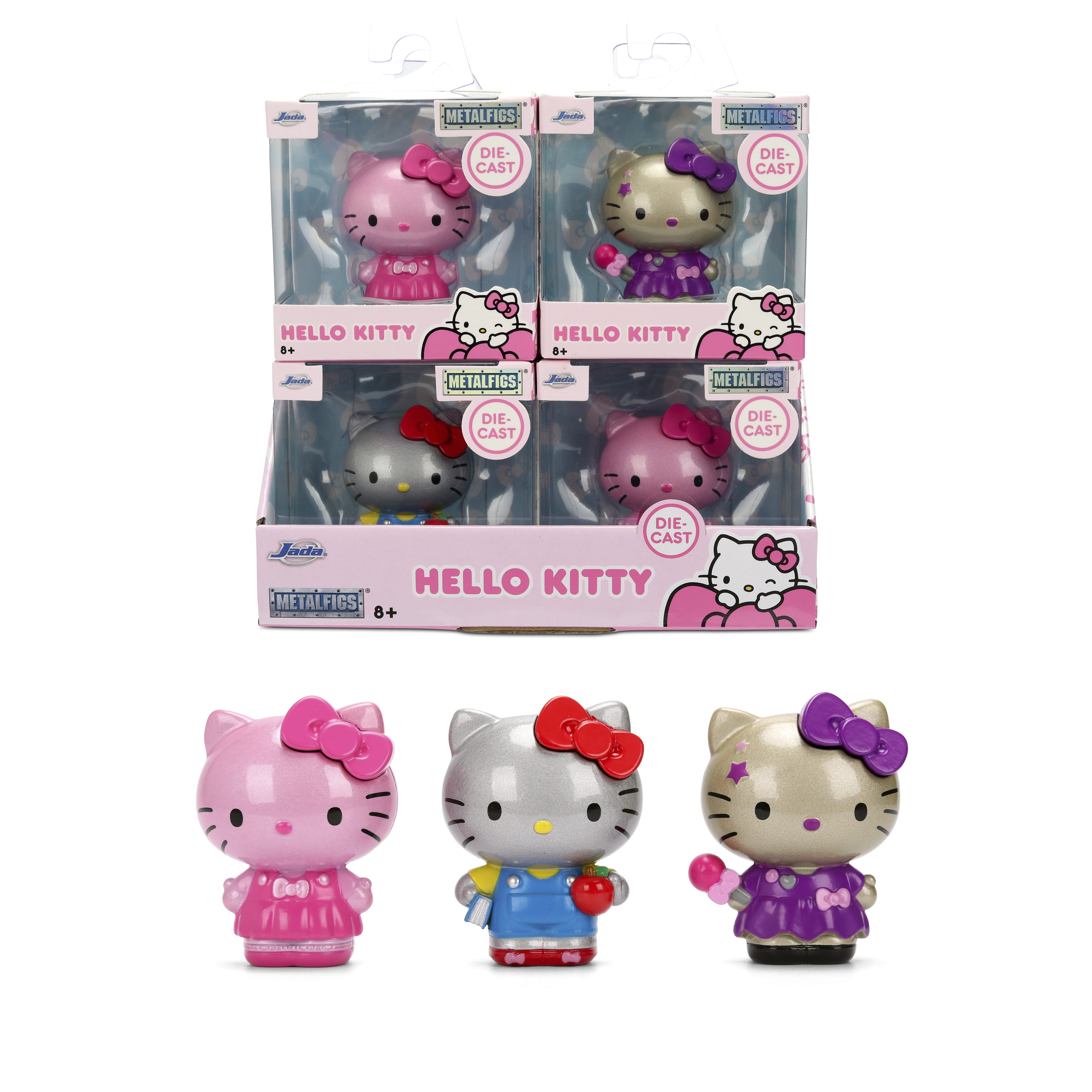 Jada Toys Hello Kitty Metalfigs Wave 1 – Sanrio Figure, 2.5” Die