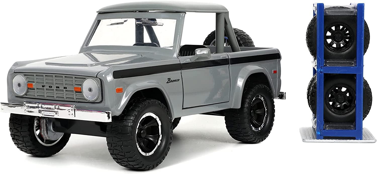 ミニカー Jada Toys 1973 Ford Bronco Just Trucks JADA TOYS JUST TRUCKS 1973 FORD BRONCO RED / WHITE 1:24 NIB