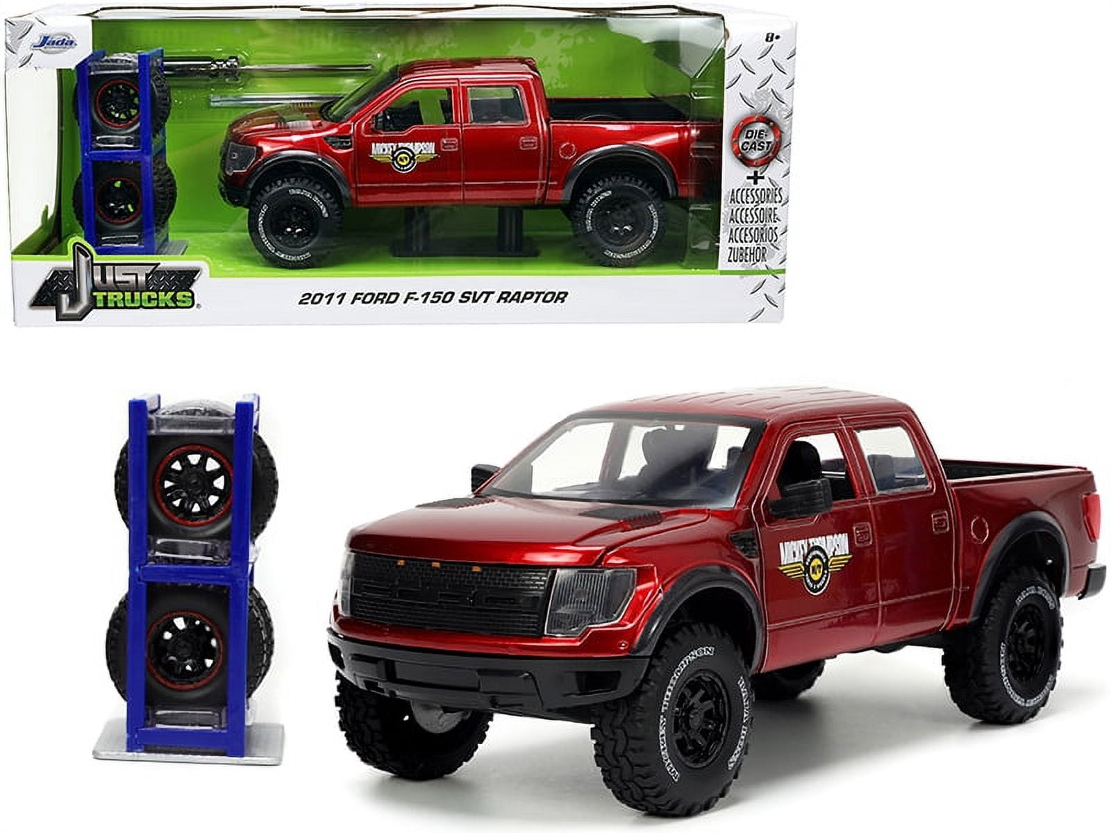 2011 Ford F-150 SVT Raptor Pickup Truck Candy Red Metallic 