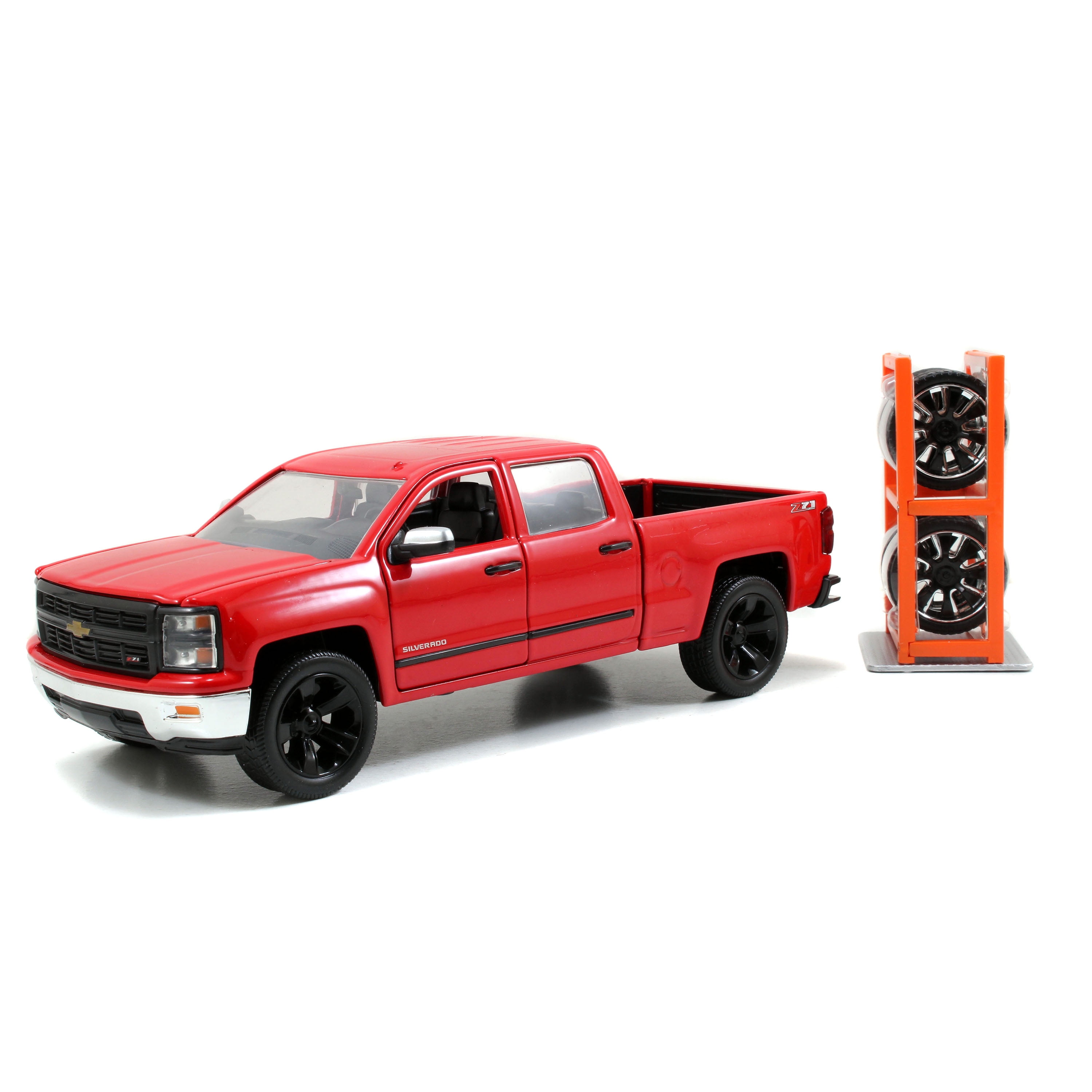 Jada Toys Just Trucks 1:24 Diecast W12 2014 Chevy Silverado