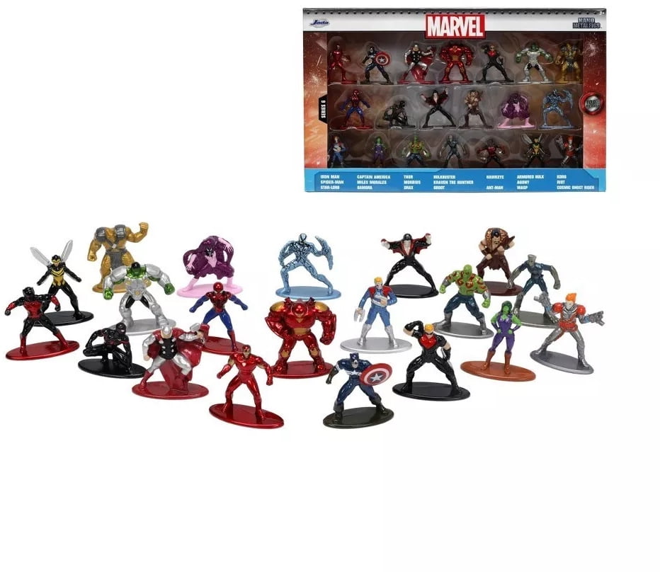 Marvel Spider-Man Nano MetalFigs Mini-Figure Wave 8 18-Pack, Rhino
