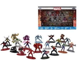 Jada Toys Marvel Spider-Man 18-Pack Series 8 Die-cast Figures, Toys for Kids and Adults
