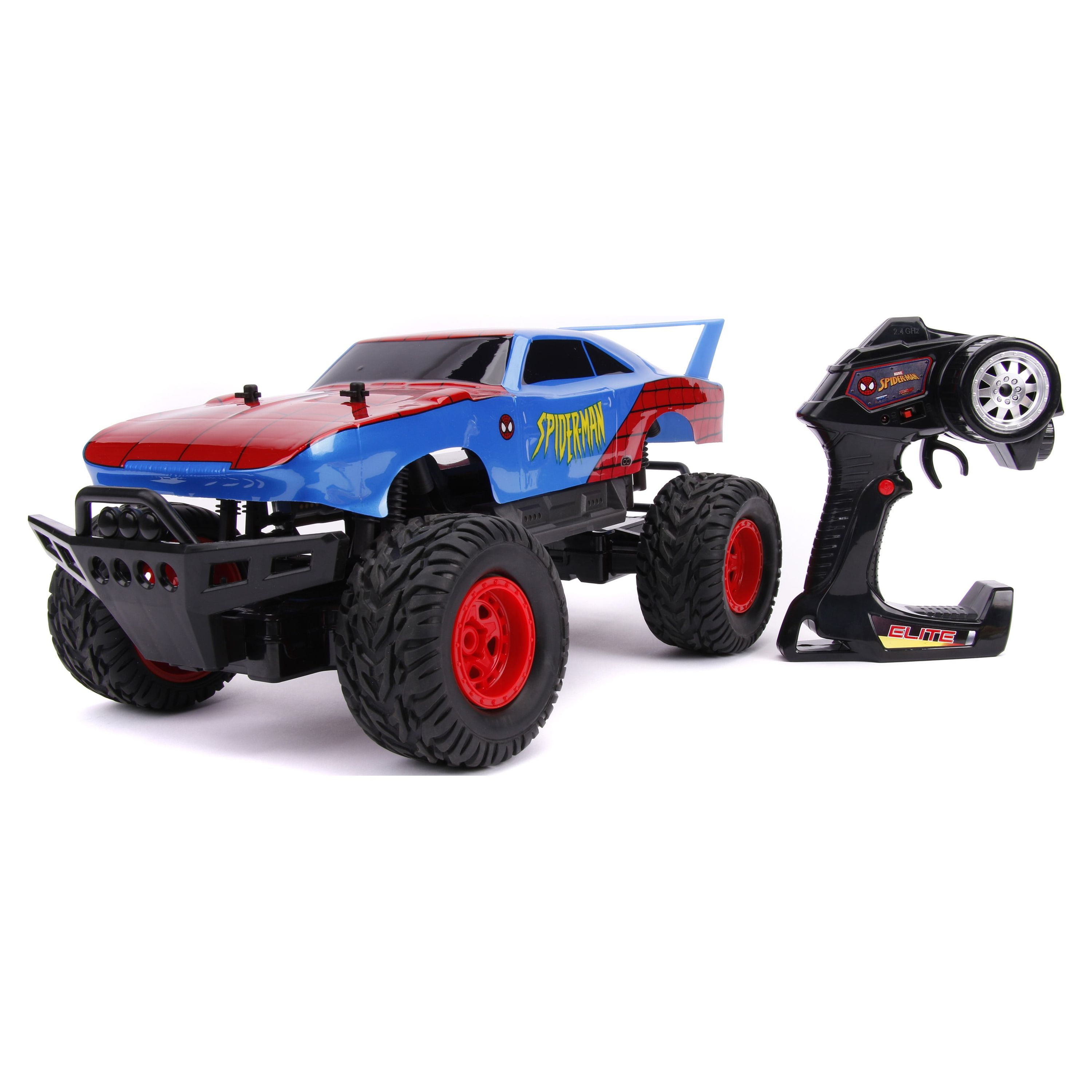 JADA TOYS MARVEL SPIDERMAN BUGGY VOITURE RADIOCOMMANDÉE EN PROMOTION