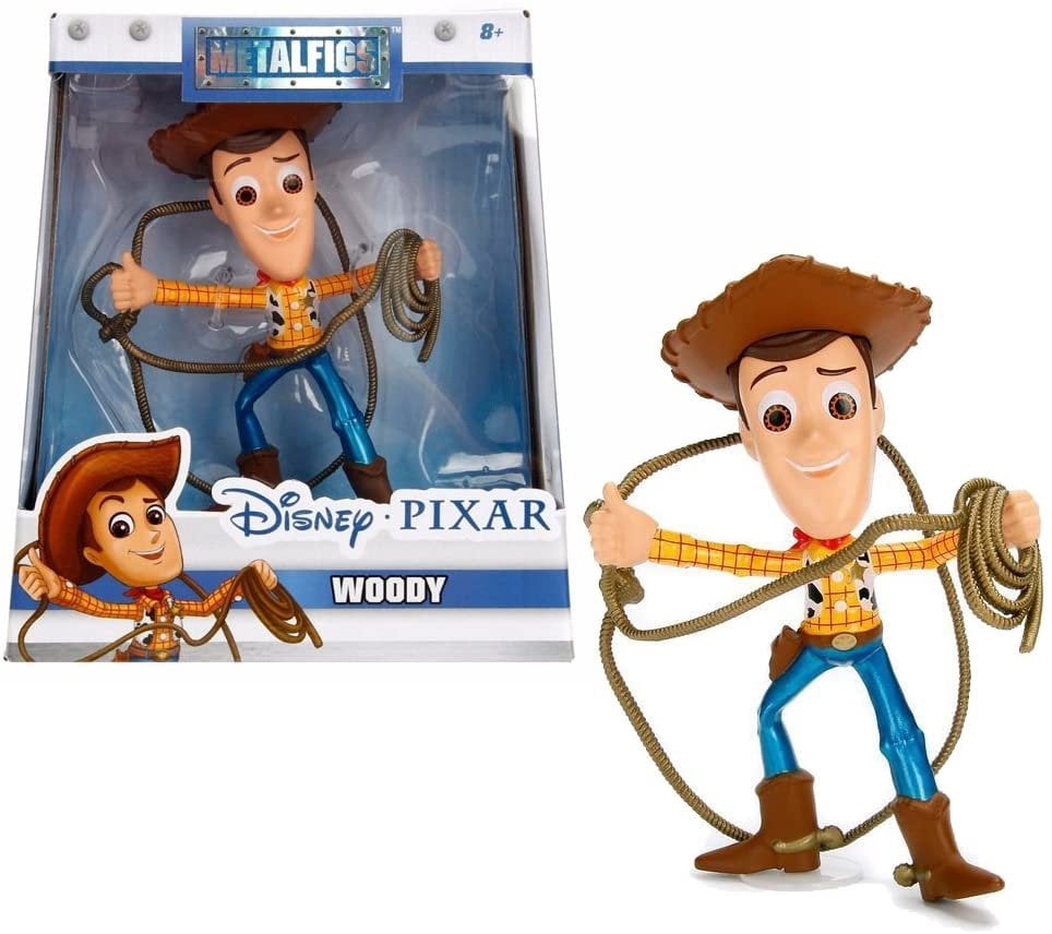 Jada Toys Metals 98346 Disney Pixar Toy Story Woody with Lasso Die