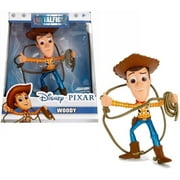 Jada Toys Metals 98346 Disney Pixar Toy Story Woody with Lasso Die Cast Collectible Toy Figure, 4, Yellow