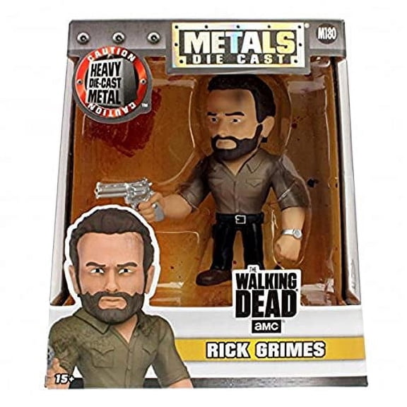 Jada Toys Metals Walking Dead Rick Grimes (M180) 4 Inch Figure