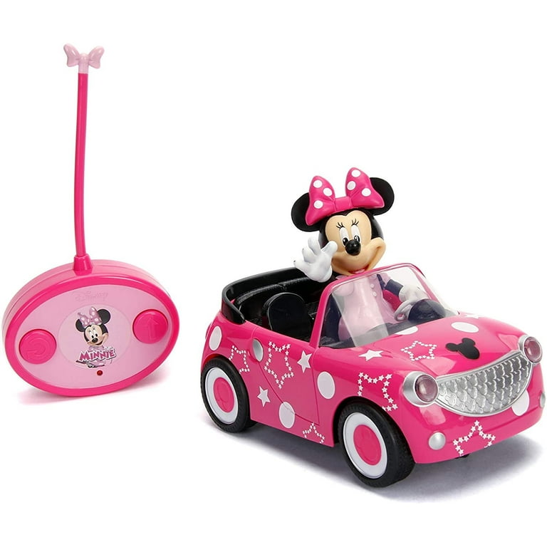 Jada Toys Mickey Mouse Clubhouse Minnie Mouse Roadster RC Walmart