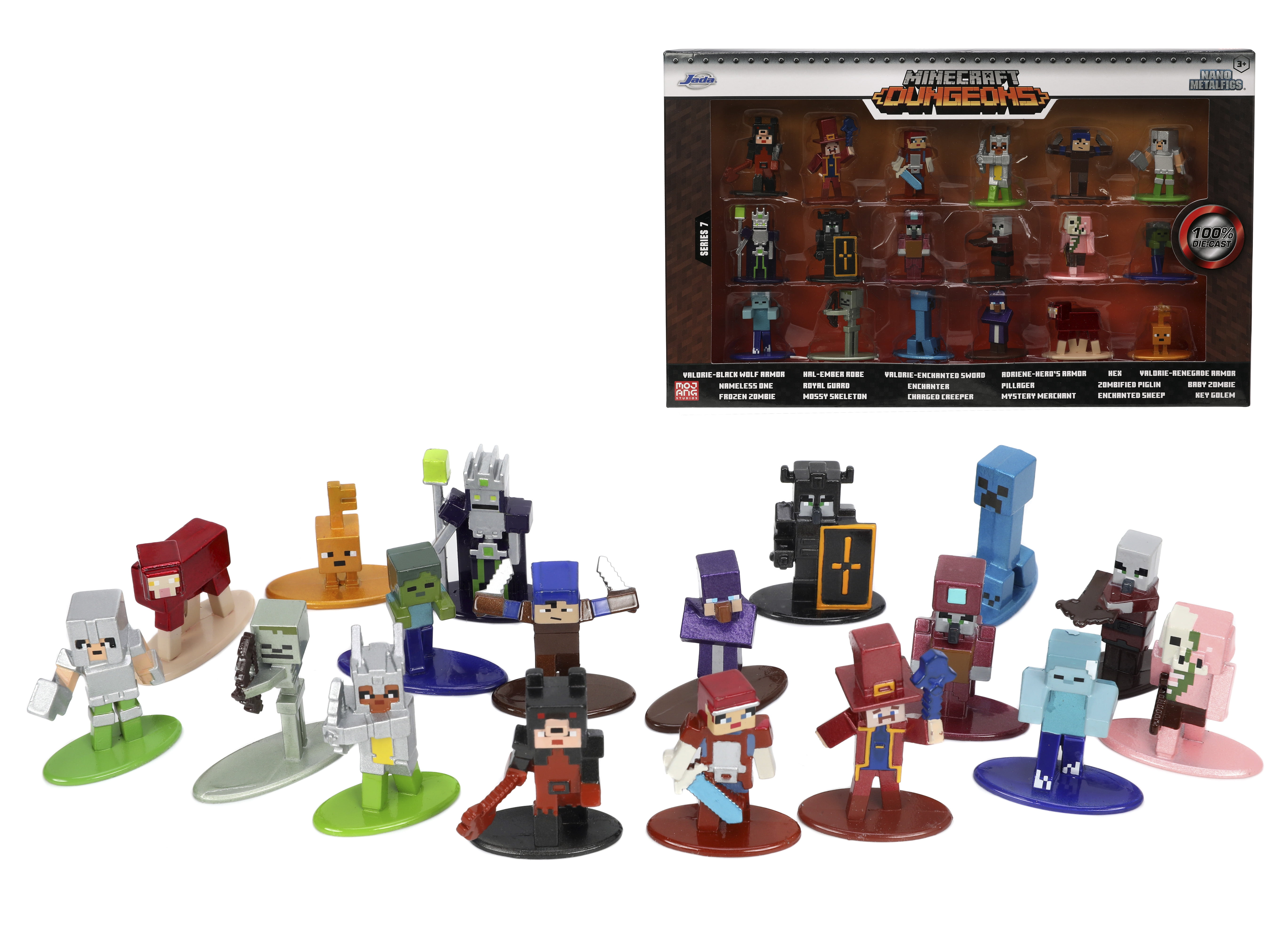 （送料無料）Jada Toys マインクラフト Amazon.co.jp: Jada Toys Nano Metalfigs Minecraft Die-Cast