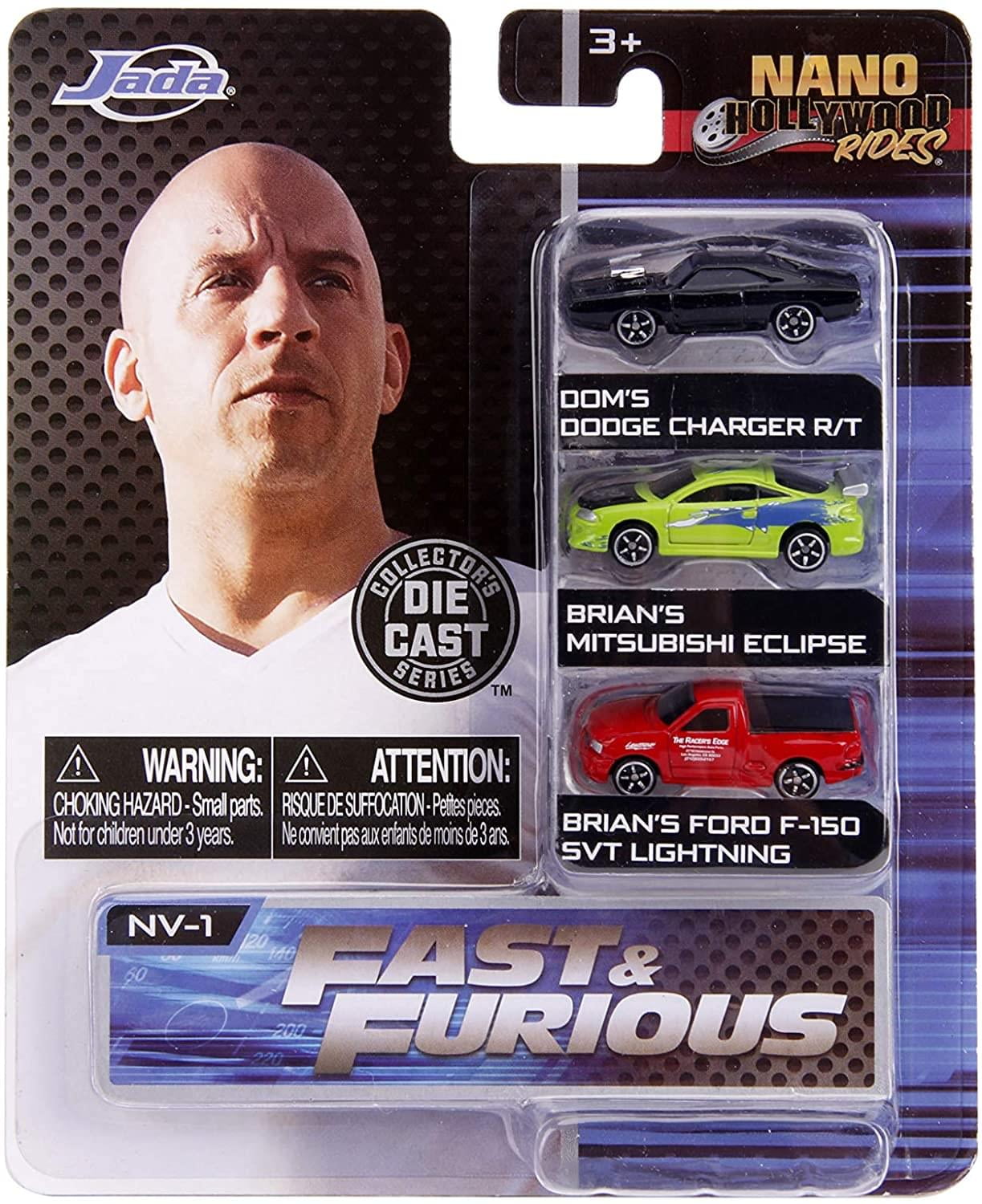 Jada Toys Nano Hollywood Rides Die-Cast Fast & Furious