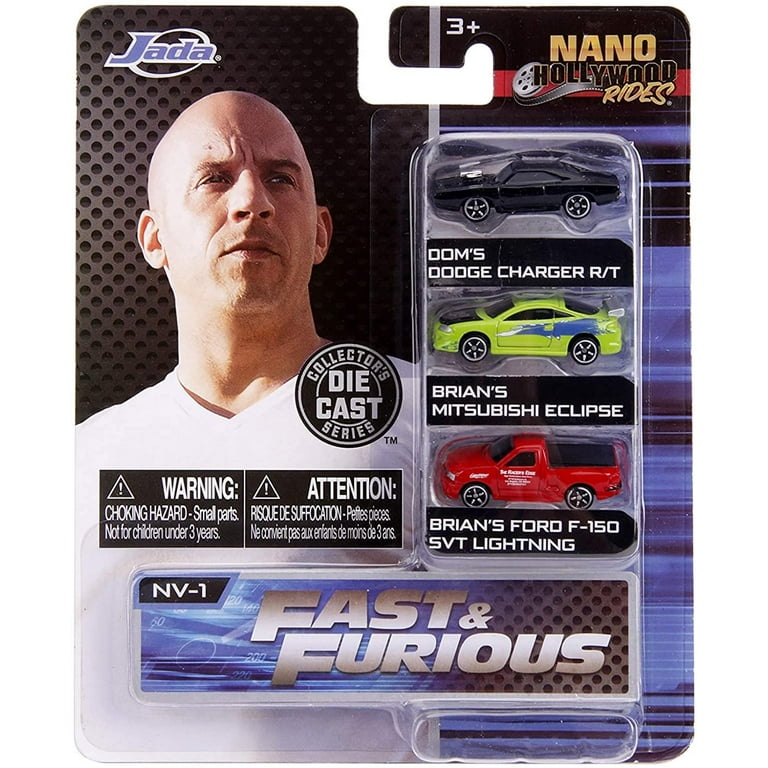 Jada Toys Nano Hollywood Rides Die-Cast Fast & Furious