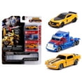 thumbnail image 1 of Jada Toys Nano Hollywood Rides Transformers 3pk Die Cast Vehicles, 1 of 4