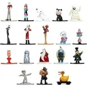 Jada Toys Nightmare Before Christmas Collectible 6 Years and Up Action Figure Sets, 4cm, 18 Piece