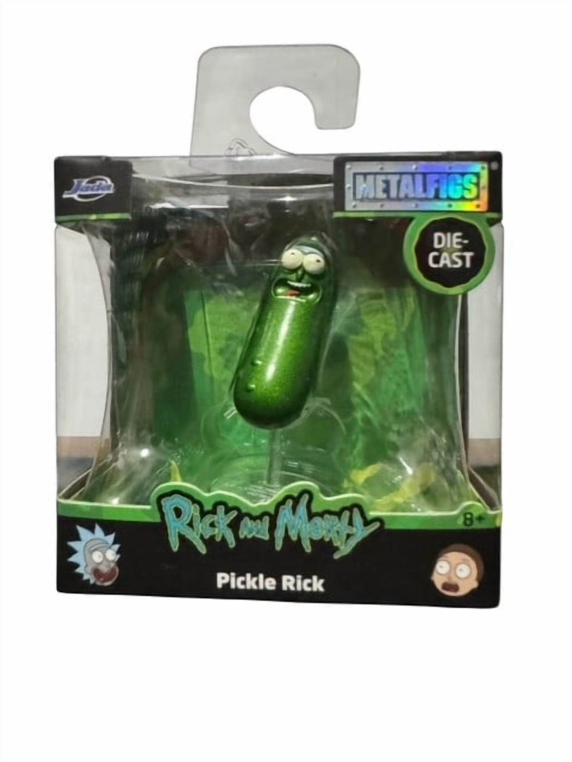 Jada Toys Rick and Morty Pickle Rick Character Metalfigs Diecast