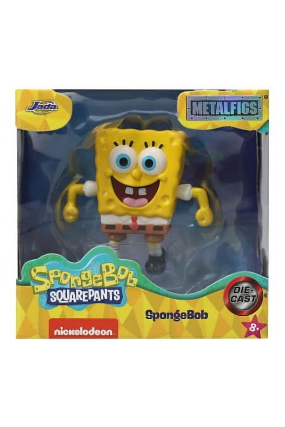 Spongebob Squarepants Collectible Spongebob Figure Metalfigs, Diecast